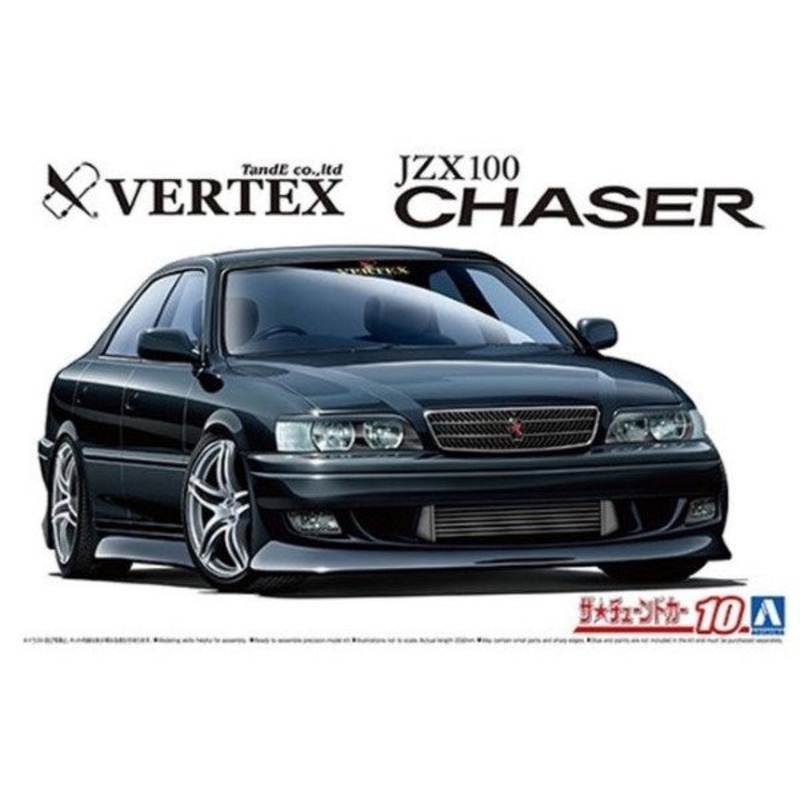 Aoshima 5981 1/24 VERTEX JZX100 CHASER TOURER V’98