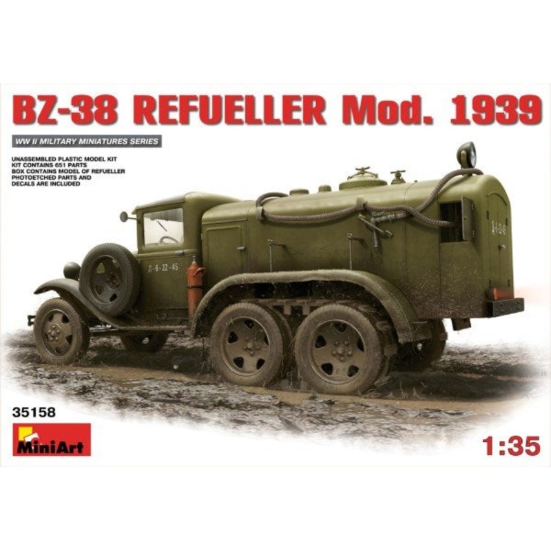 MiniArt 35158 1/35 BZ-38 REFUELLER Mod. 1939