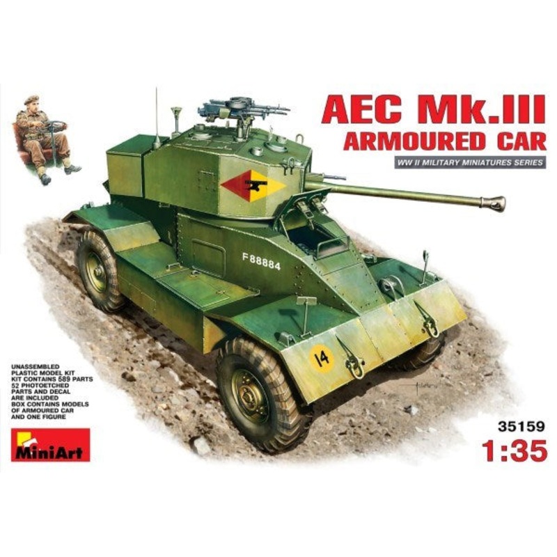 MiniArt 35159 1/35 AEC MK3 ARMOURED CAR