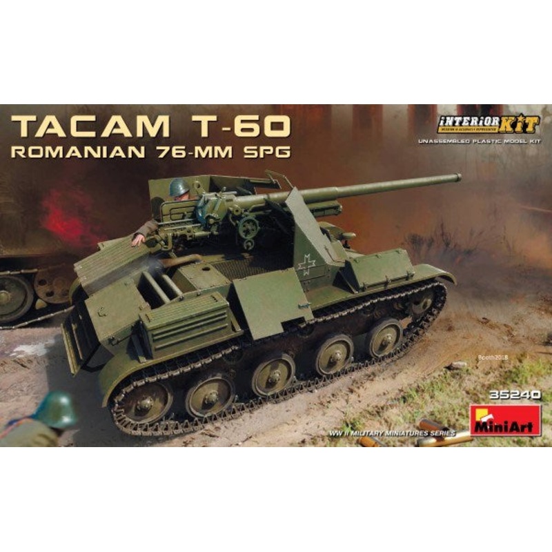 MiniArt 35240 1/35 ROMANIAN 76MM SPG TACAM T-60