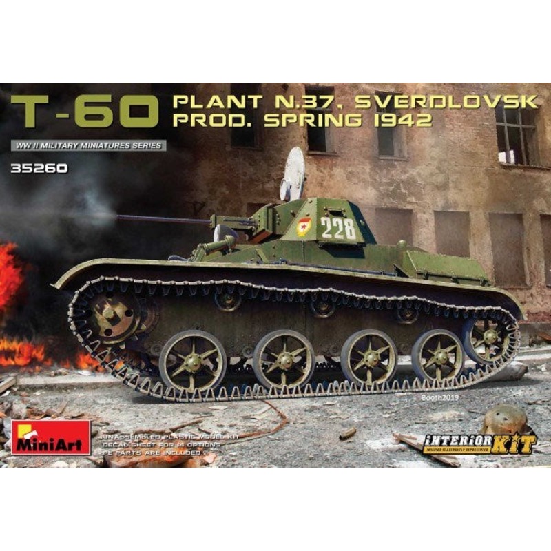 MiniArt 35260 1/35 T-60 SPRING 1942 W/INT KIT