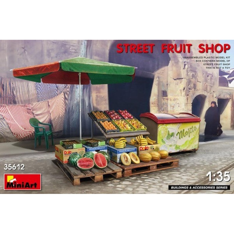 MiniArt 35612 1/35 STREET FRUIT SHOP