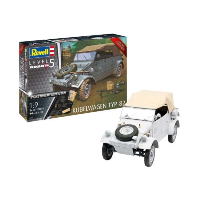 Revell 03500 1/9 Kubelwagen Type 82 – Limited Edition