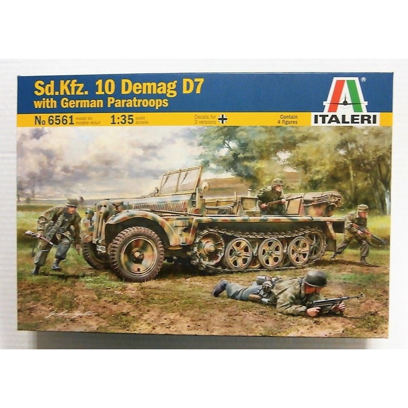 Italeri 6561 1/35 SDKFZ DEMAG 7 W/PARATROOPERS