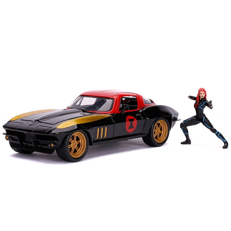 Jada 31749 1/24 HWR ’69 CHEV Corvette W/Black Widow