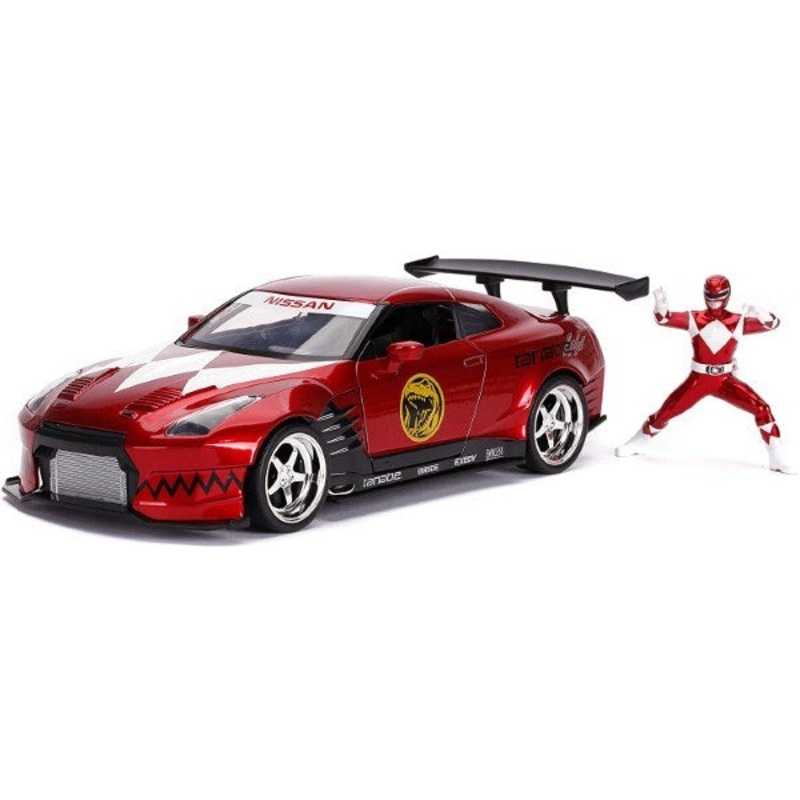 Jada 31908 1/24 HWR ’09NISSAN GT-R W/RED RANGER