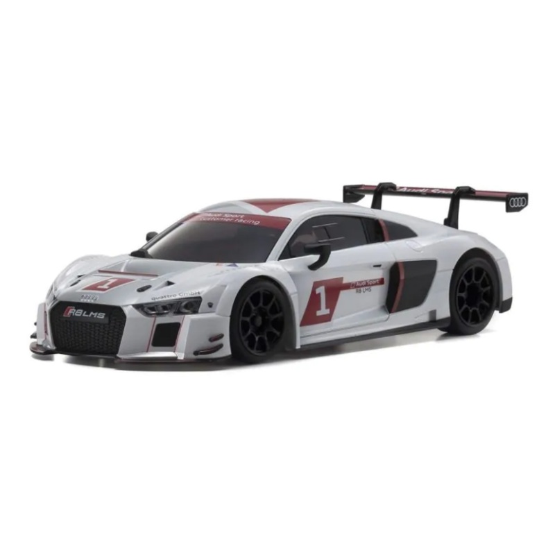 Kyosho MZP246AS-B Audi R8 LMS 2015 White Body kit with wheels