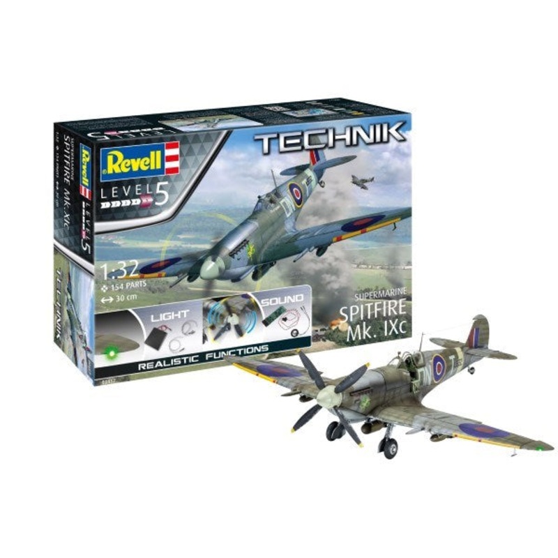 Revell 00457 1/32 Supermarine Spitfire Mk.IXc – Technik
