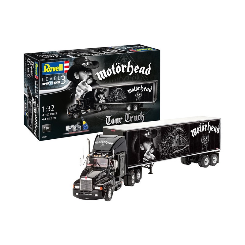 Revell 7654  Gift Set 1/32 Motorhead Tour Truck