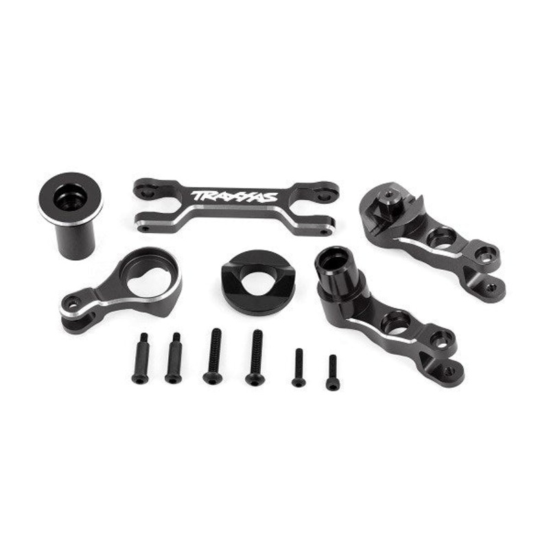 Traxxas 7746 Steering bellcranks / draglink (6061-T6 aluminum gray-anodized)
