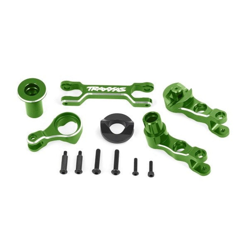 Traxxas 7746 Steering bellcranks / draglink (6061-T6 aluminum green-anodized)