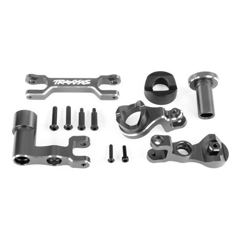 Traxxas 7843 Steering bellcranks / draglink (6061-T6 aluminum gray-anodized)