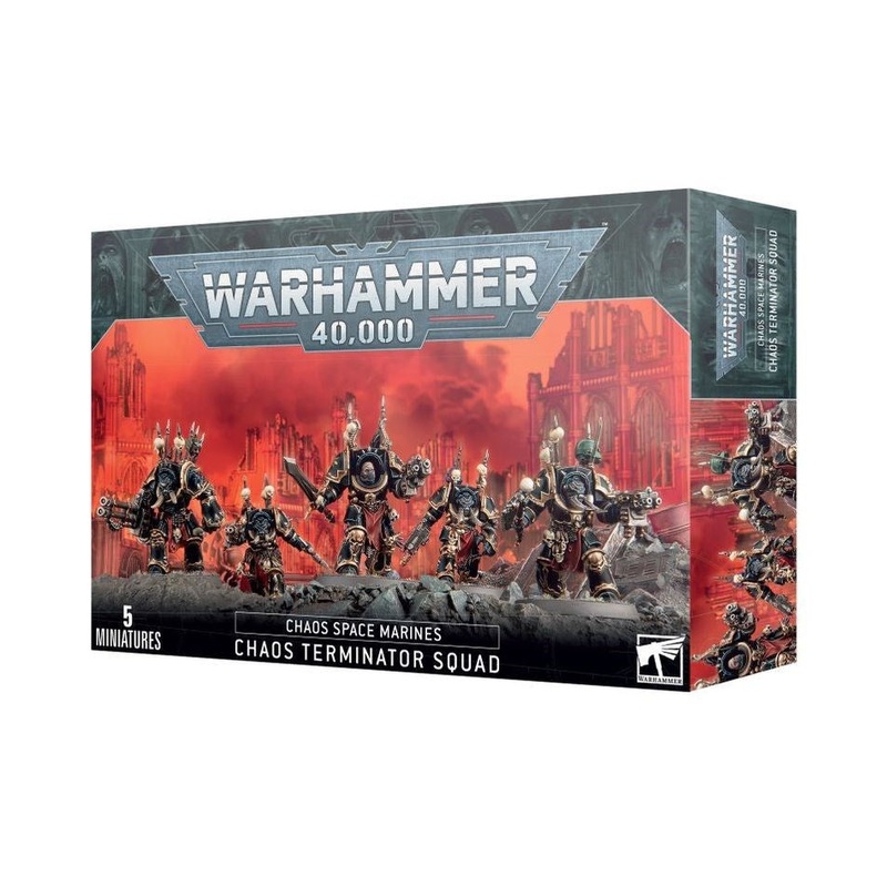 Warhammer 40 000 43-19 Chaos Space Marines – Chaos Terminator Squad