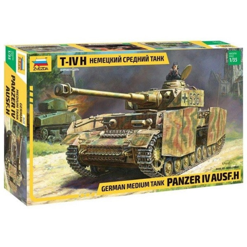 Zvezda 3620 1/35 Pz.Kpfw. IV Ausf. H – German Medium Tank