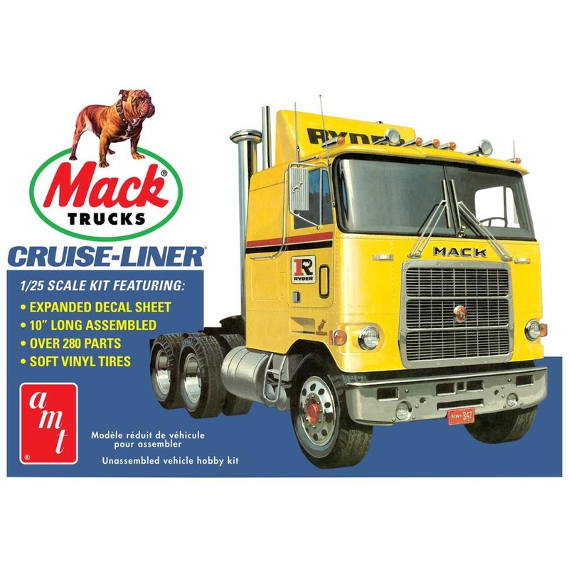 AMT 1062 1/25 Mack Cruise Liner Semi Trailer