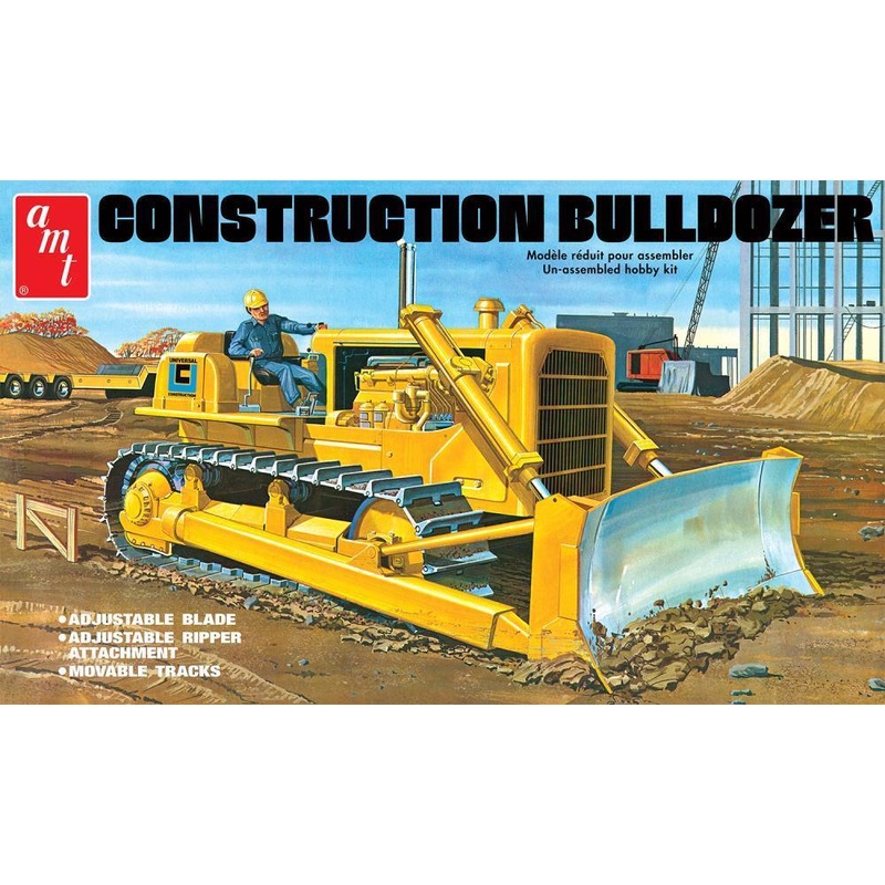 AMT 1086 1/25 Construction Bulldozer