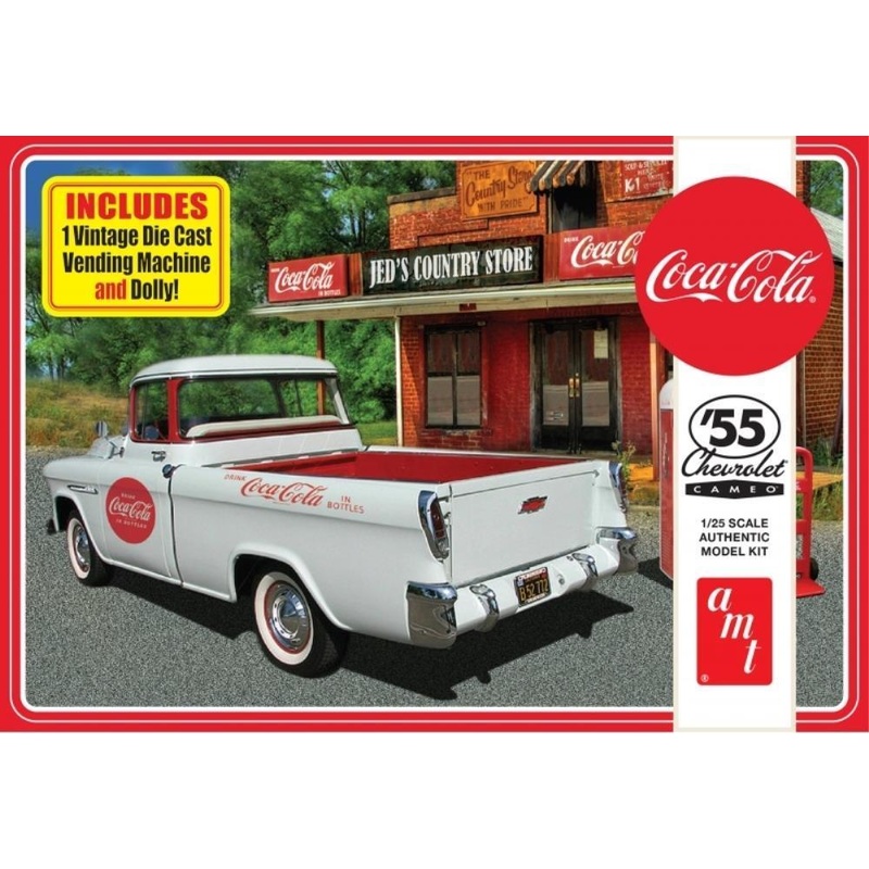 AMT 1094 1/25 1955 Chevy Cameo Pickup Coca Cola