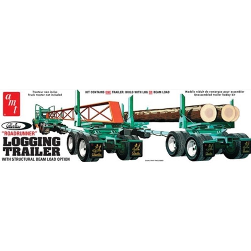 AMT 1103 1/25 Peerless Logging Trailer
