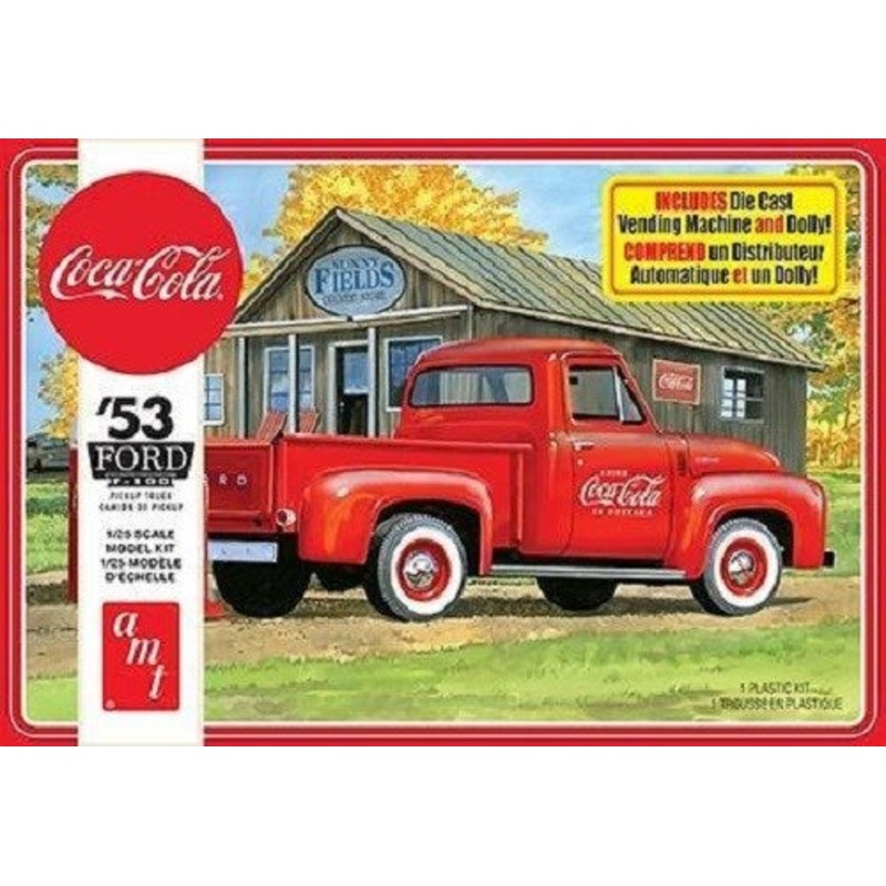 AMT 1144 1/25 1953 Ford Pickup Coca Cola