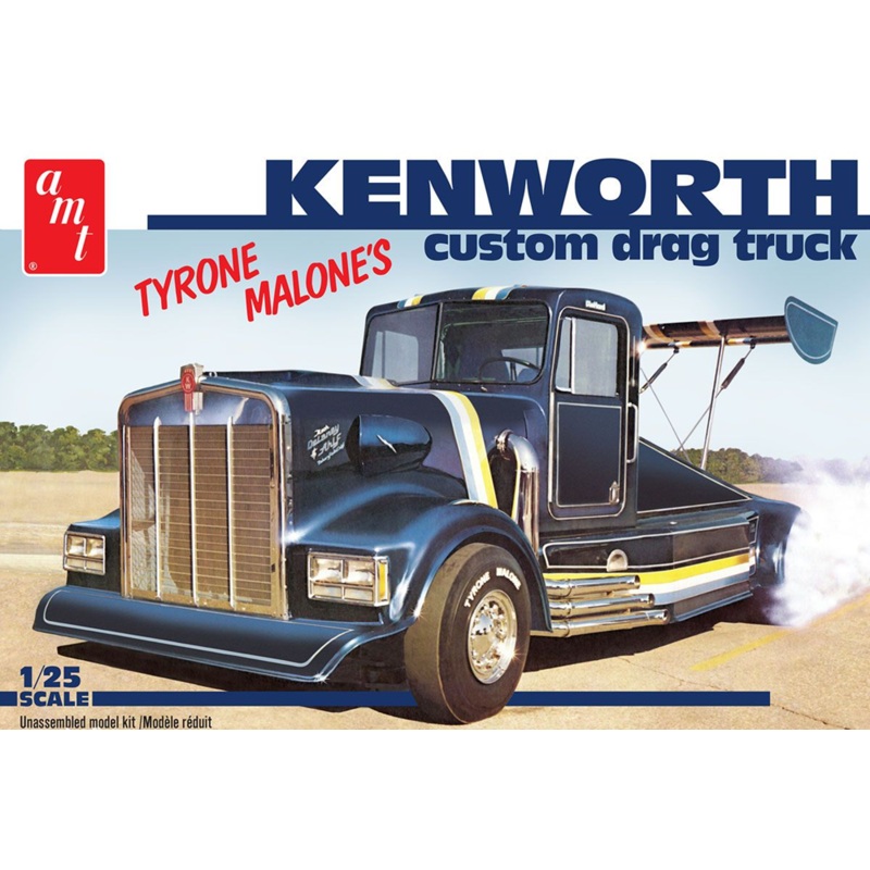 AMT  #1157 1/25 Scale Tyrone Malone’s Kenworth