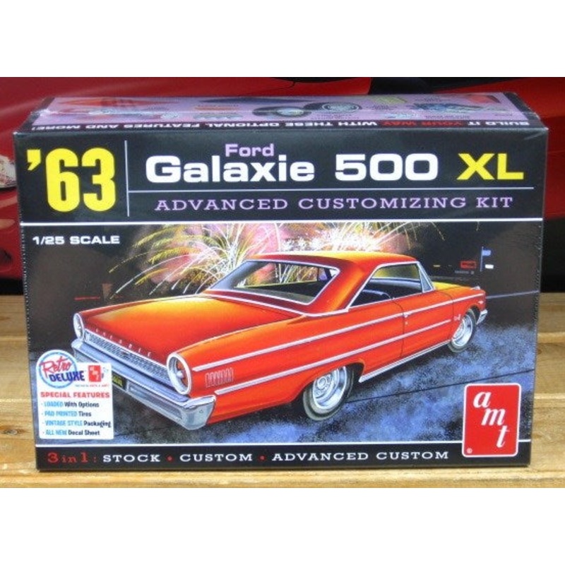 AMT 1186 1/25 Ford Galaxie 1963