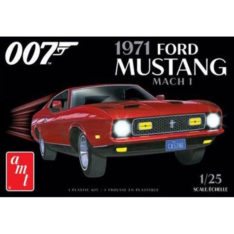 AMT 1187 1/25 1971 Ford Mustang Mach 1 – James Bond 007