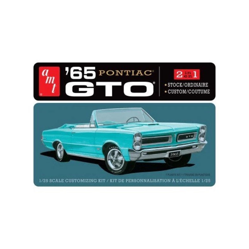 AMT 1191 1/25 ’65 Pontiac GTO