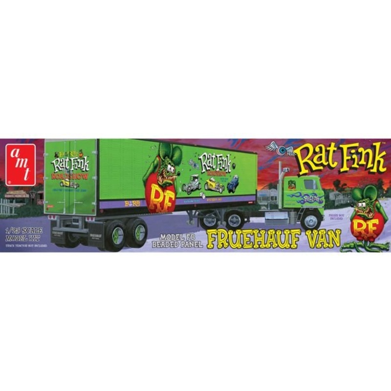AMT 1292 1/25 Fruehauf Van Trailer – Rat Fink