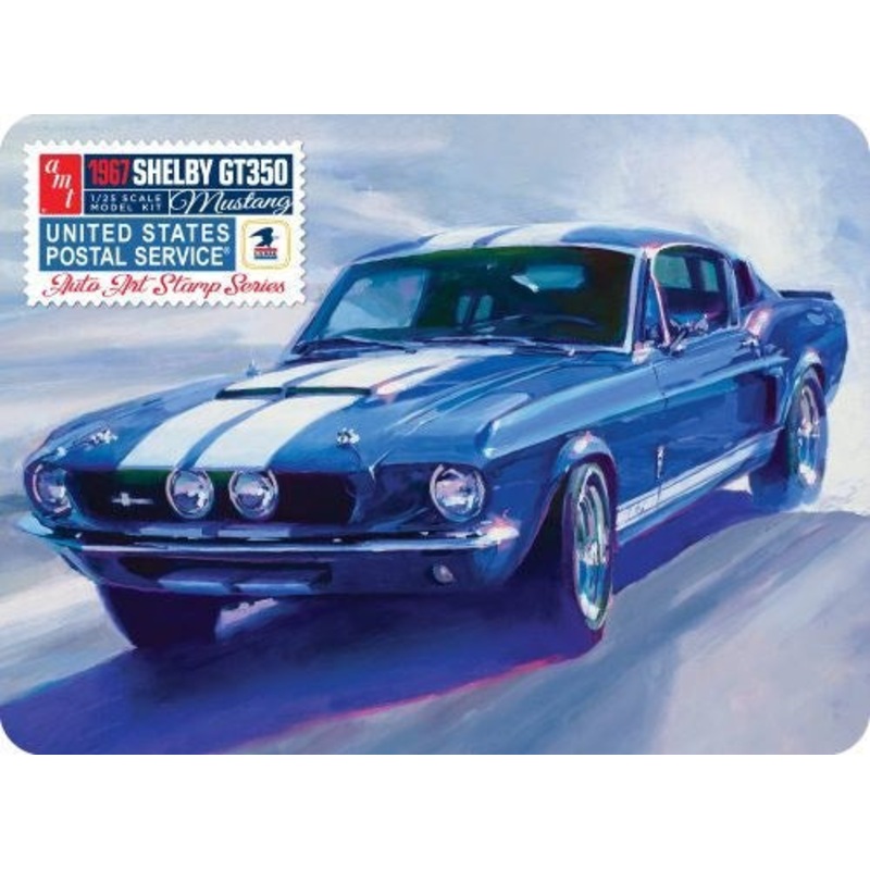 AMT 1356 1/25 ’67 Shelby GT350 USPS Tin
