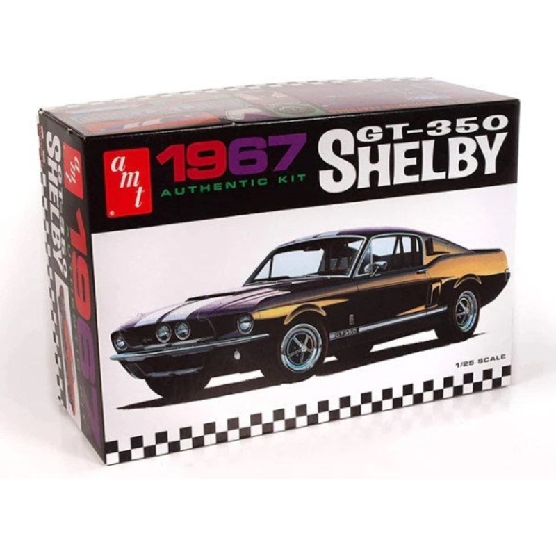 AMT 800 1/25 1967 Shelby GT350 White Moulding