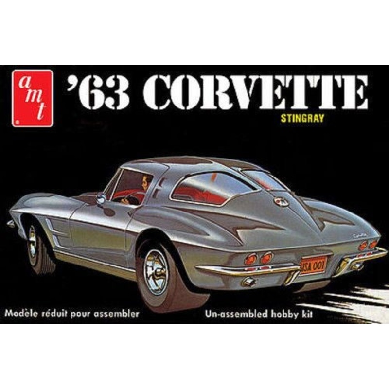 AMT 861 1/25 1963 Chevy Corvette