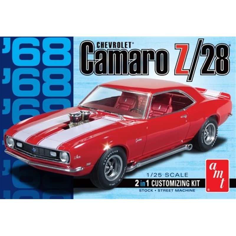 AMT 868 1/25 1968 Camaro Z28