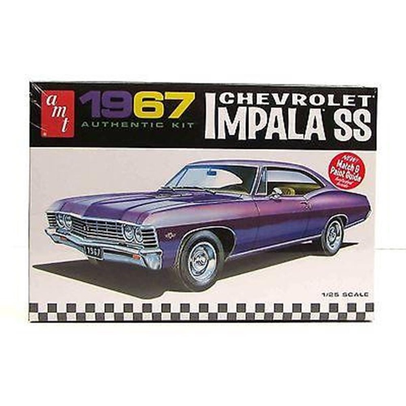 AMT 981 1/25 1967 Chevy Impala SS