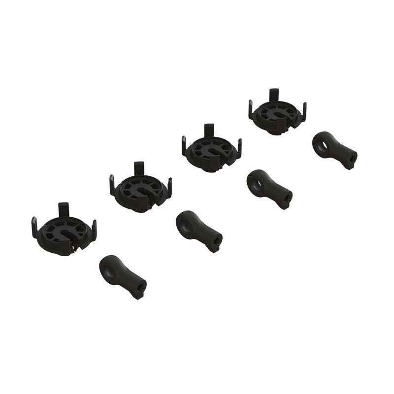 ARRMA 330569 Shock Rod End & Spring Perch Set (4 Shocks)