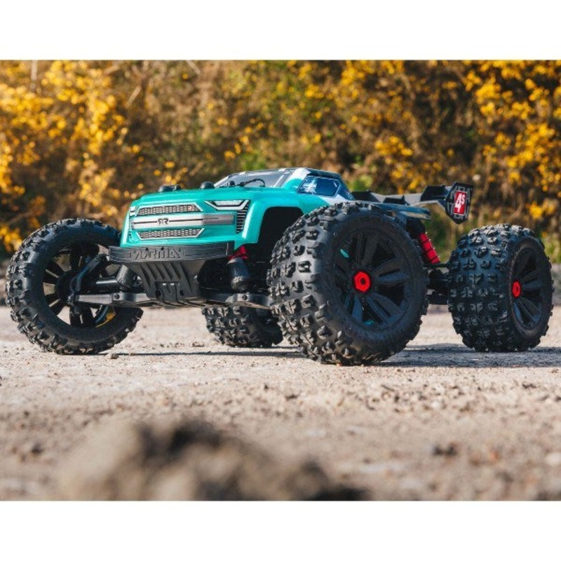 ARRMA 4408V2T1 1/10 KRATON 4X4 4S V2 BLX Speed Monster Truck RTR Teal