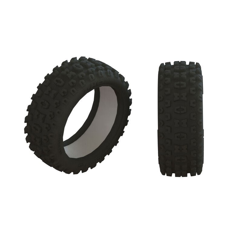 ARRMA 520053 AR520053 2HO Tire & Inserts (2)