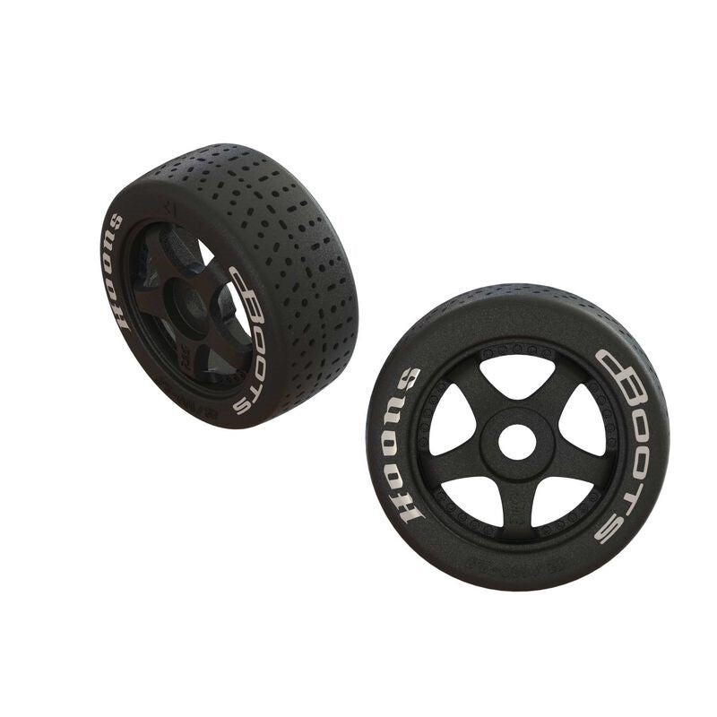 ARRMA 550062 dBoots Hoons 42/100 2.9 White Belted 5-Spoke (1 Pair)