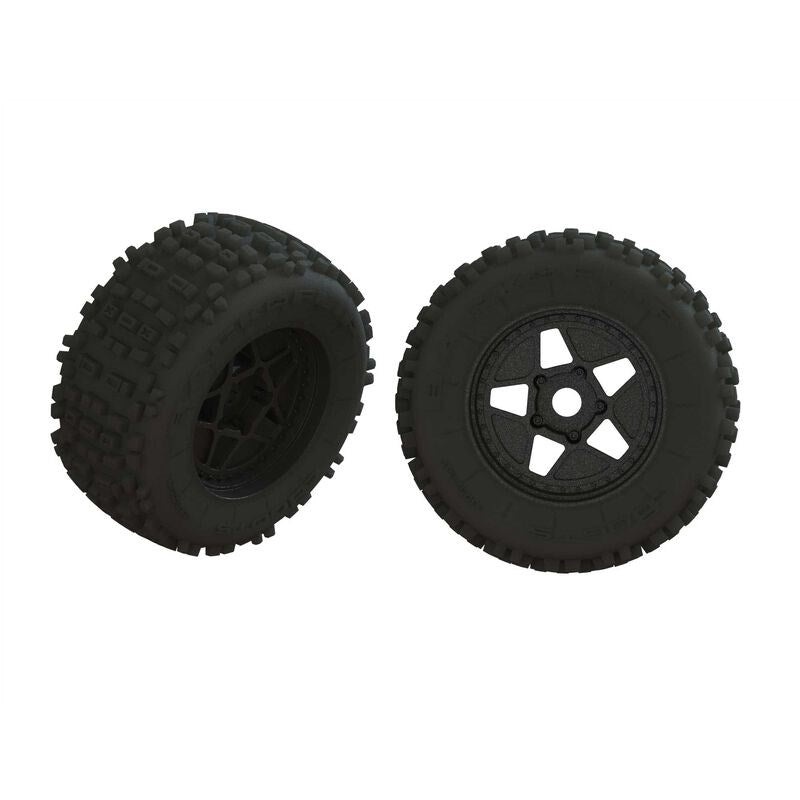 ARRMA 550064 dBoots BACKFLIP Tire Set Glued (1pr)