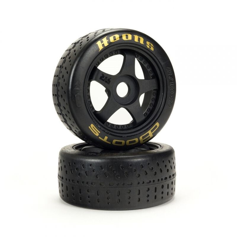 ARRMA 550071 DBoots Hoons 42/100 2.9 Gold Belted 5-Spoke