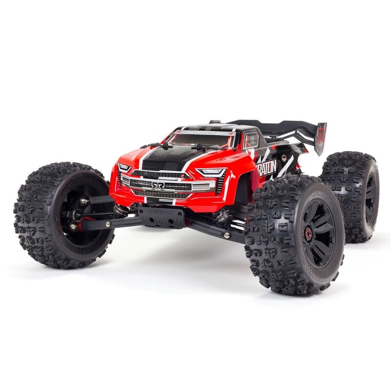 ARRMA 8608V5T1 KRATON 6S 4WD BLX 1/8 Speed Monster Truck RTR Red