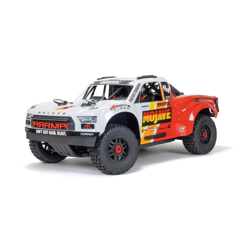 ARRMA ARA4404T1 1/8 MOJAVE 4X4 4S BLX Desert Truck RTR White