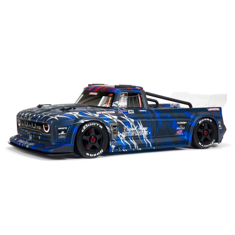 ARRMA ARA7615V2T1-SND 1/7 INFRACTION 6S BLX All-Road Truck RTR Blue With Handbrake