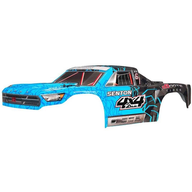 ARRMA C3333 AR402247 Body Pntd Decal Trim Blue Senton 4×4 Mega