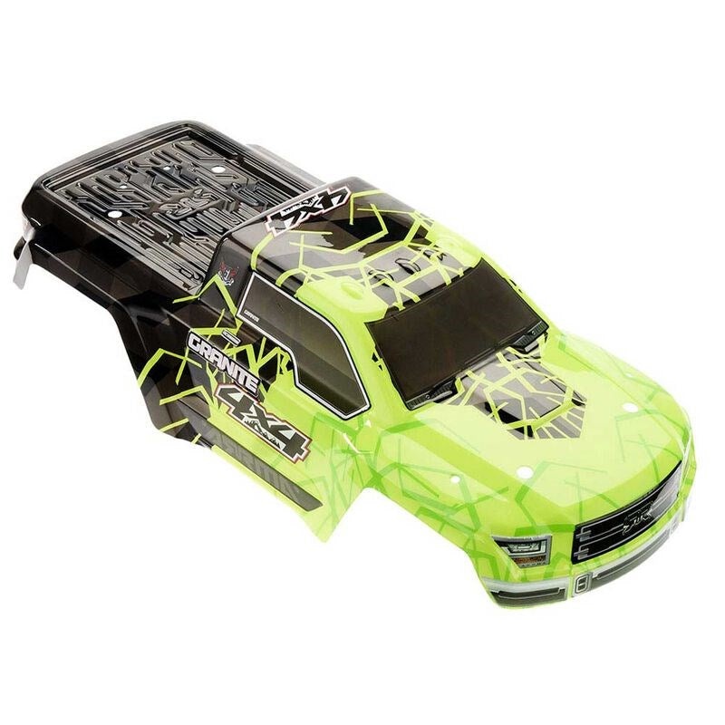ARRMA C3335 AR402253 Body Painted/Decal Green Granite 4×4 Mega