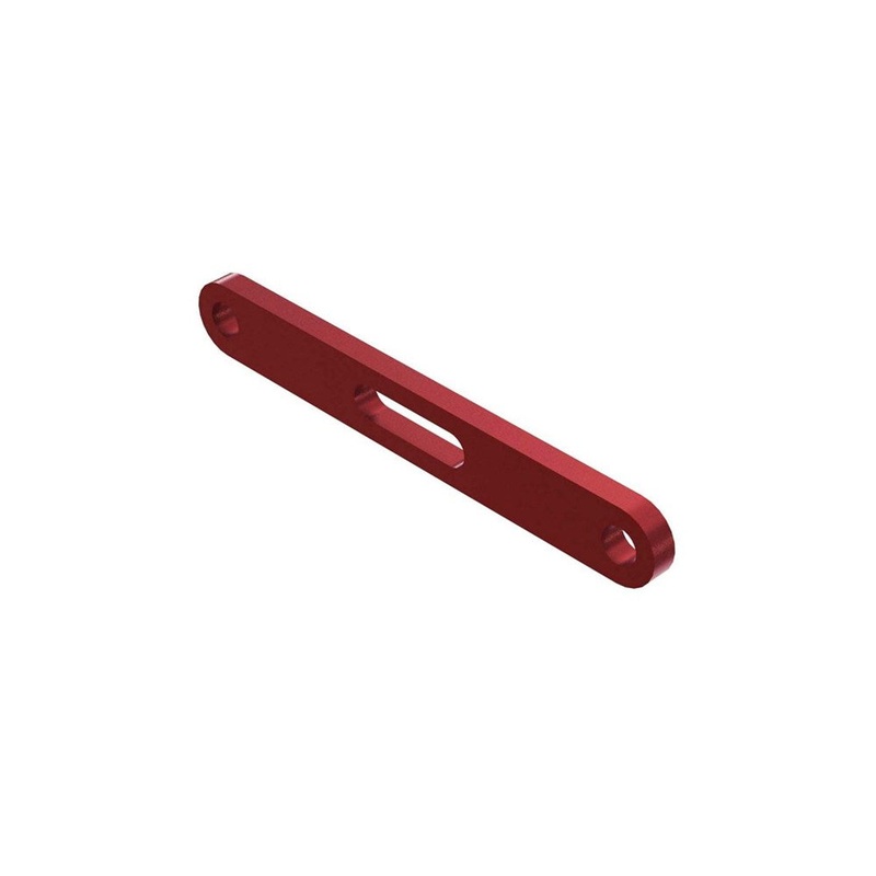 ARRMA C9075 AR330445 Aluminum RR Suspension Mount Red 4×4