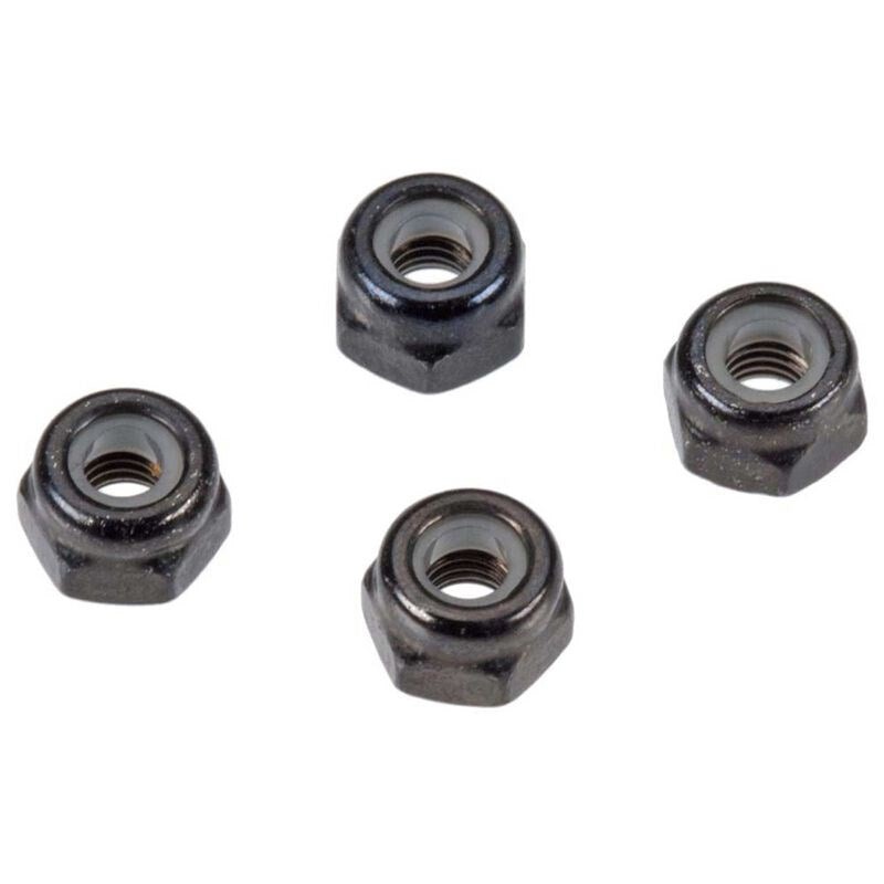 ARRMA C9818 AR715001 Nylon Nut 3mm (4)
