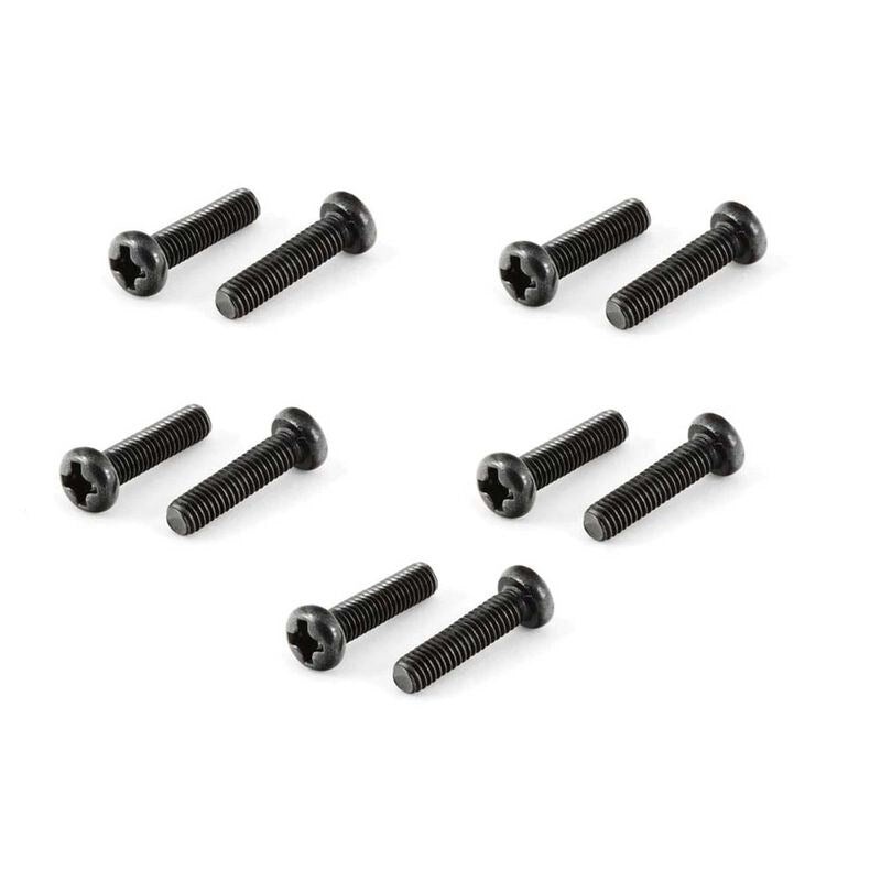 ARRMA C9838 AR725312 ButtnHead Cross Machine Screw 3x12mm (10)