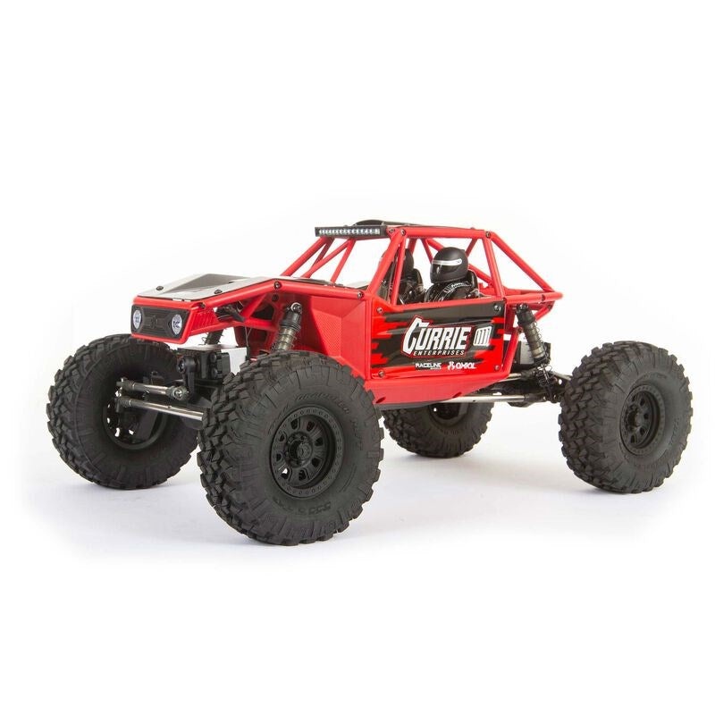 Axial AXI03022BT1 1/10 Capra 1.9 4WS Currie Unlimited Trail Buggy RTR Red