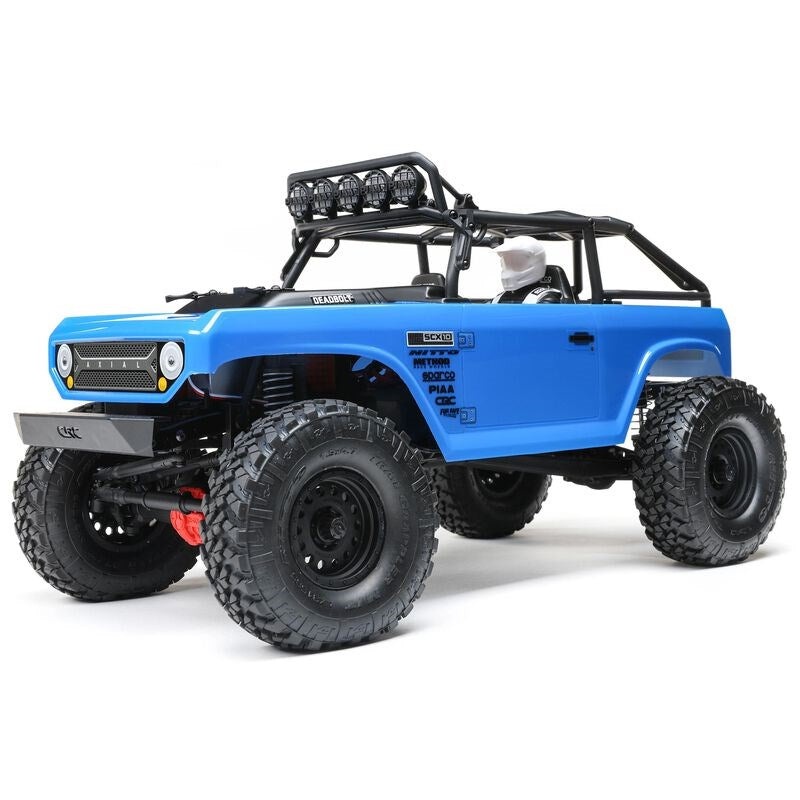 Axial AXI03025T1 SCX10 II Deadbolt 1/10 4WD RTR Blue