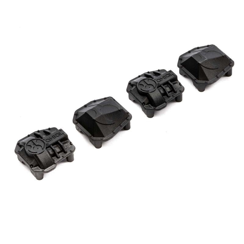 Axial AXI232044 AR45P AR45 Differential Covers Black: SCX10 III